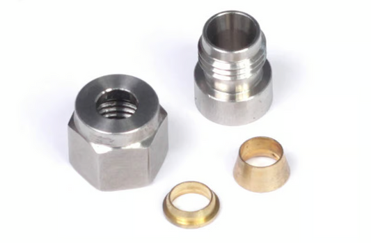 1/4" Stainless Steel Weld-on Kit