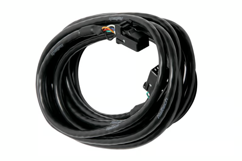 Haltech CAN Cable 8 pin Black Tyco to 8 pin Black Tyco 600mm