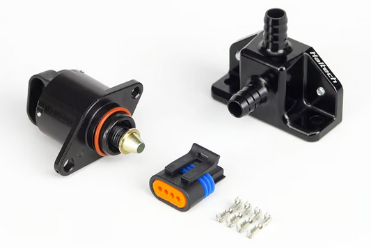 Idle Air Control Kit - Billet 2 Port Housing With 2 Screw Style Motor