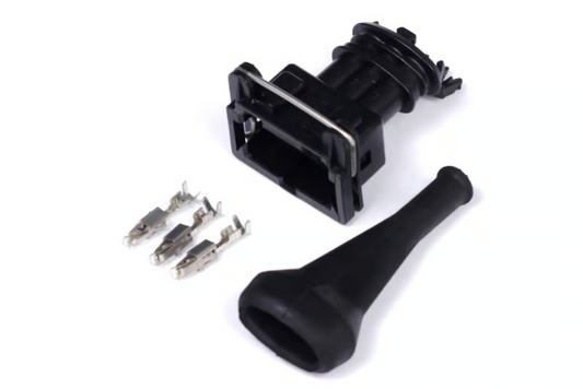 Plug and Pins Only - Bosch 3 Pin Junior Timer Female Connector