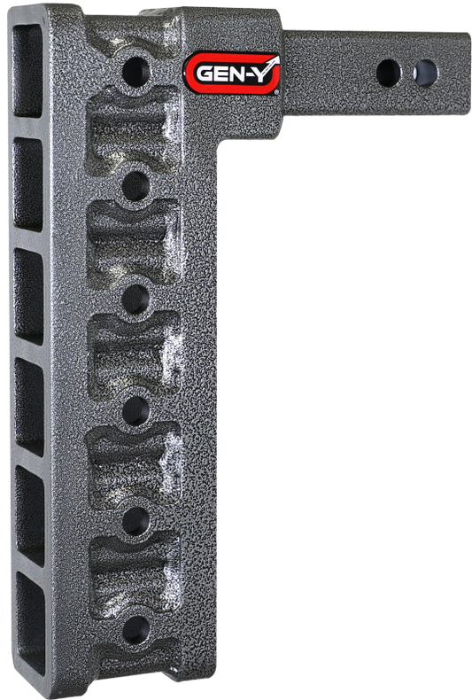 Gen-Y Mega Duty 2in Shank 12.5in Drop 1.5K TW 10K (Hitch Only - Use w/Stabilizer Kit GH-0100)