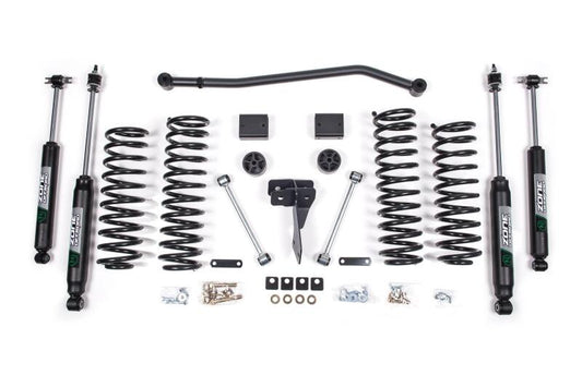 Zone Offroad 07-15 Jeep JK 2dr 4in Suspension Kit