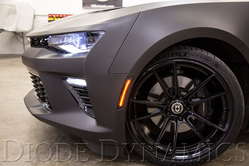 Diode Dynamics 16-21 Chevrolet Camaro LED Sidemarkers Smoked (set)
