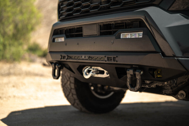 DV8 Offroad 24-25 Toyota Tacoma Spec Series Front Winch Bumper - Micro-Texture Black
