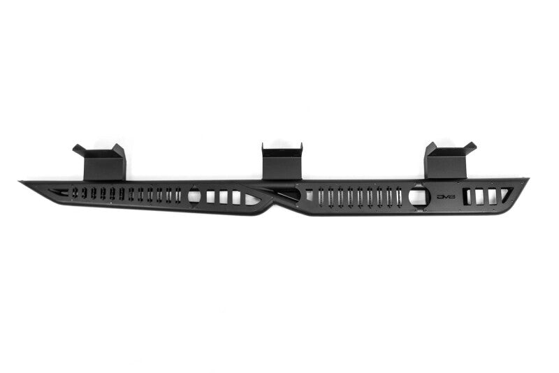 DV8 Offroad 19-25 RAM 1500 Crew Cab OE Plus Side Steps - Black Steel