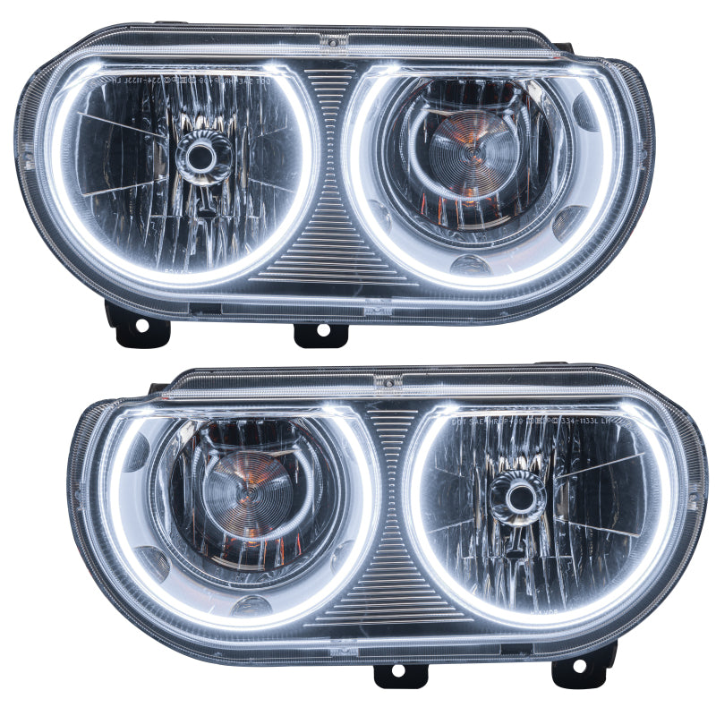 Oracle 08-14 Dodge Challenger SMD HL (Non-HID) - ColorSHIFT