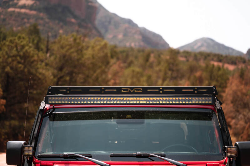 DV8 Offroad 07-18 Jeep Wrangler JK 4 DR / JL 2 DR & JT / 18+ Gladiator Roof Rack