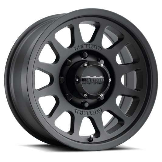 Method MR703 Bead Grip 18x9 12mm Offset 8x180 130.81mm CB - Matte Black