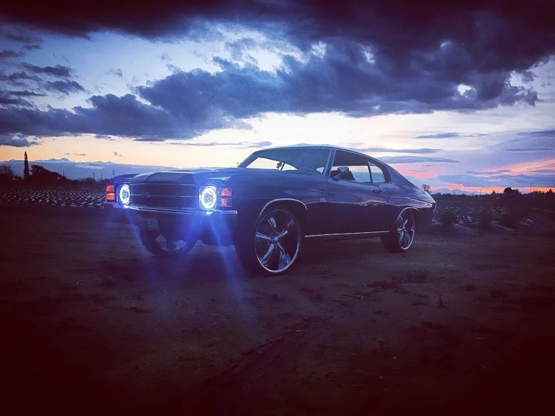 Oracle Pre-Installed Lights 7 IN. Sealed Beam - ColorSHIFT Halo