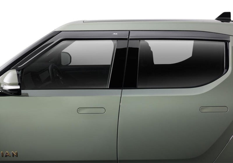 AVS 22-24 Rivian R1T Ventvisor Low Profile Deflectors 4pc - Smoke