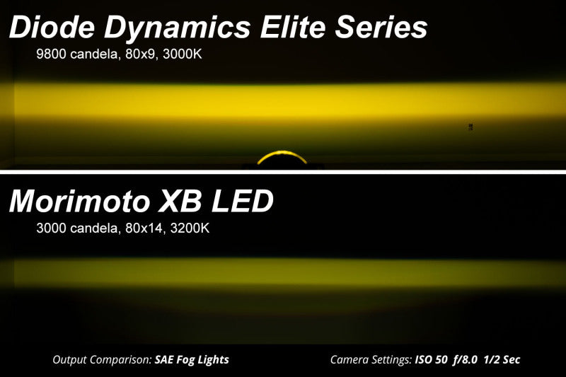 Diode Dynamics Elite Series Type B Fog Lamps - White (Pair)