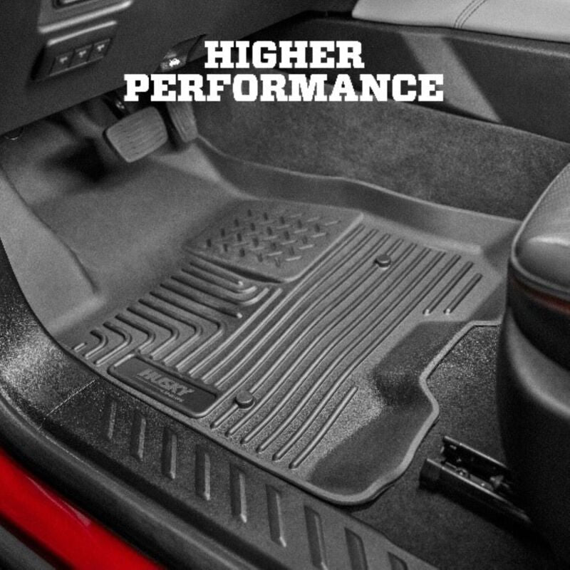 Husky Liners 2019 RAM 1500 Crew Cab/Quad Cab WeatherBeater Center Hump Black Floor Liner