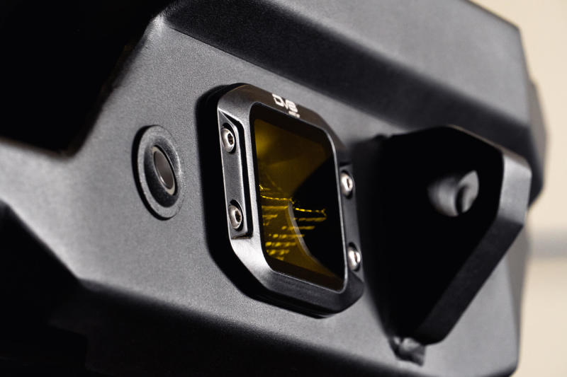 DV8 Offroad 3-Inch Elite Series LED Amber Flush Mount Pod Light