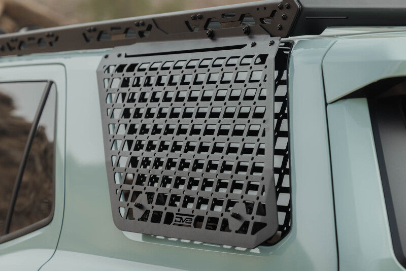 DV8 Offroad 25-26 Toyota 4Runner Exterior Window Molle for DV8 Offroad Roof Rack - Driver