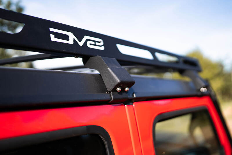 DV8 Offroad 07-18 Jeep Wrangler JK 4 DR / JL 2 DR & JT / 18+ Gladiator Roof Rack