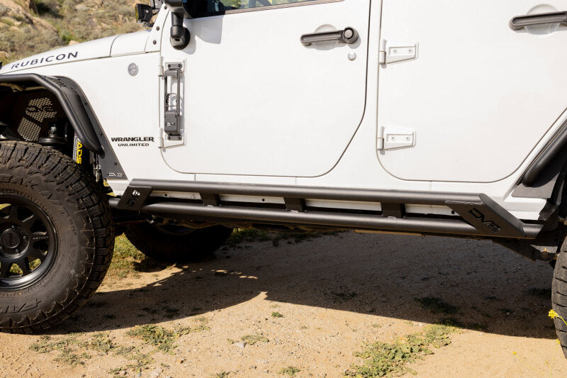 DV8 Offroad 2007-2018 Jeep Wrangler JK 4-Door Rock Sliders