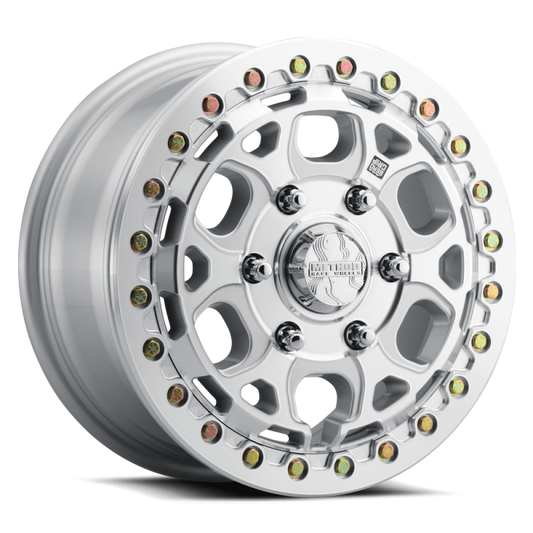 Method MR416 Beadlock 15x7 / 6x5.5 / 74mm Offset / 78.30mm Bore - Machined Clear Coat Wheel