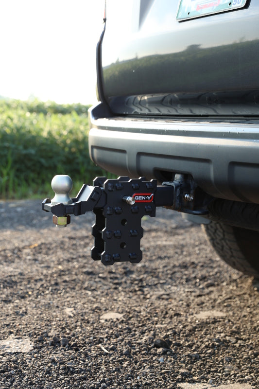 Gen-Y Phantom-X 2in Solid Shank 4.5in Drop 1K TW 10K Hitch w/GH-103705 (No Flat Towing)
