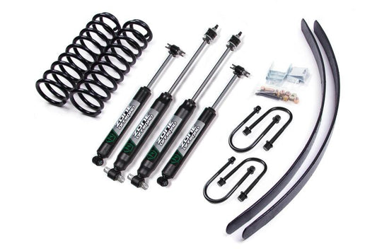 Zone Offroad 84-01 Jeep XJ 3in Kit w/Chrysler Axle
