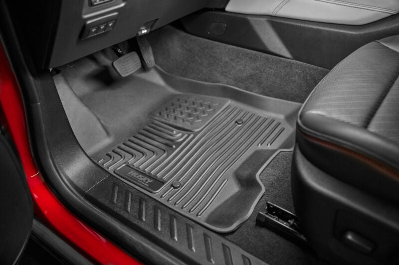 Husky Liners 15-19 F-150 SuperCab Weatherbeater Black Front & 2nd Seat Floor Liners