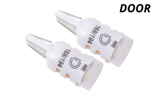 Diode Dynamics 194 LED Bulb HP5 LED - Amber Short (Pair)
