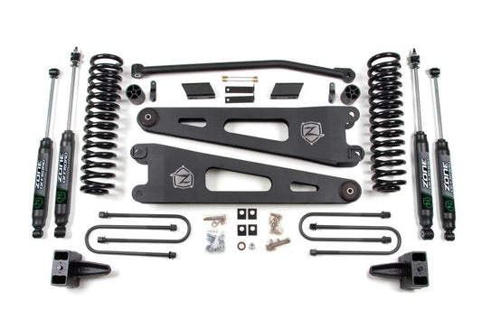 Zone Offroad 08-10 Ford SuperDuty 4in Radius Arm System - Gas