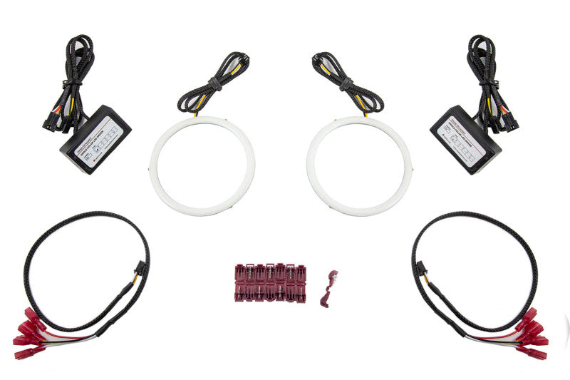Diode Dynamics Halo Lights LED 160mm - Red (Pair)