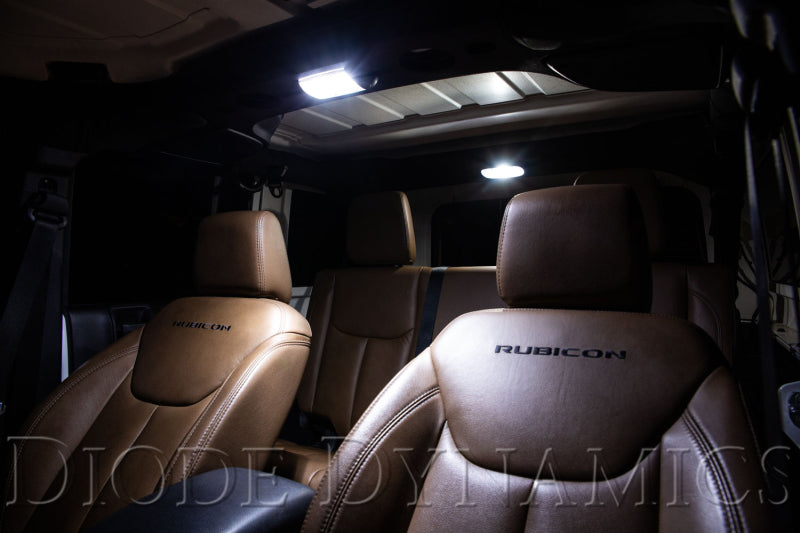 Diode Dynamics Wrangler JK 4dr Interior Kit Stage 2 - Red