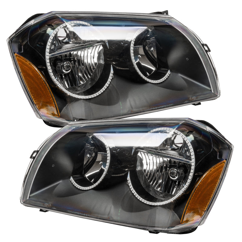 Oracle 05-07 Dodge Magnum SMD HL - Black - ColorSHIFT w/ Simple Controller