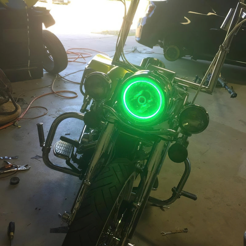 Oracle Pre-Installed Lights 7 IN. Sealed Beam - ColorSHIFT Halo