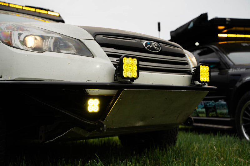 Diode Dynamics SS5 LED Pod Sport - Yellow Flood (Single)