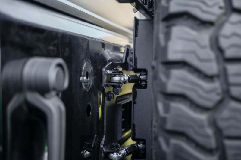 DV8 Offroad 07-18 Jeep Wrangler (JK) Tire Carrier for MTO Bumper