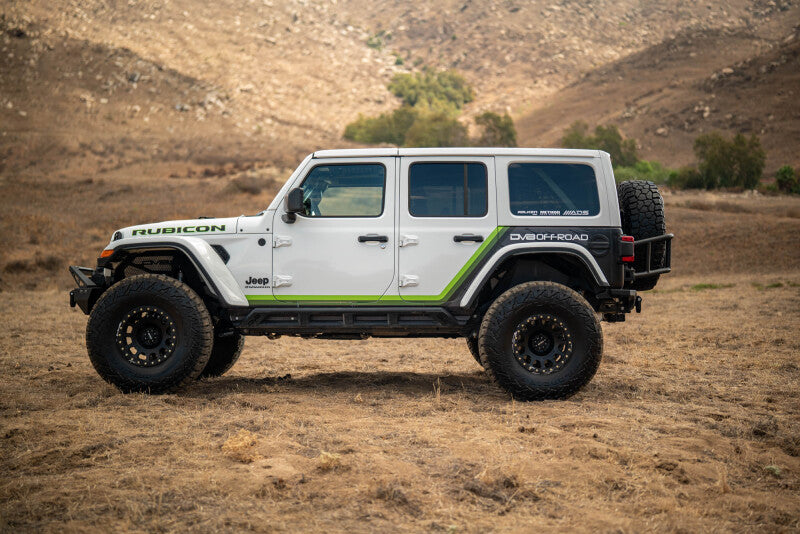 DV8 Offroad 18-25 Jeep Wrangler JL Body Mounted Tire Carrier