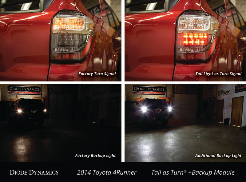 Diode Dynamics 14-21 Toyota 4Runner Tail as Turn Module +Backup Module (USDM) Stage 1