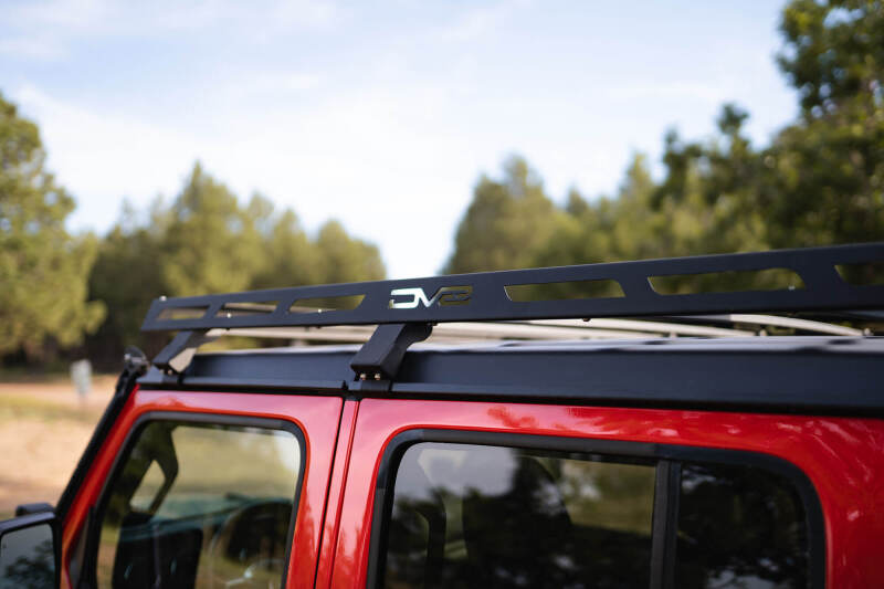 DV8 Offroad 07-18 Jeep Wrangler JK 4 DR / JL 2 DR & JT / 18+ Gladiator Roof Rack