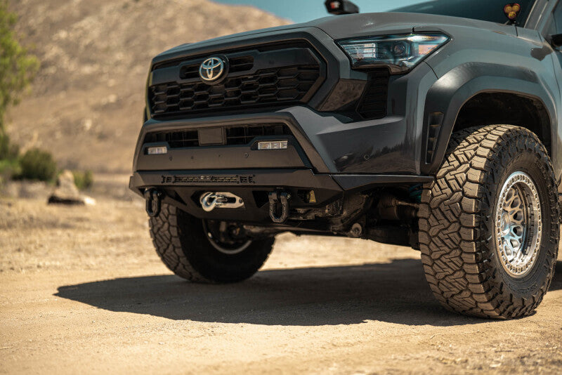 DV8 Offroad 24-25 Toyota Tacoma Spec Series Front Winch Bumper - Micro-Texture Black