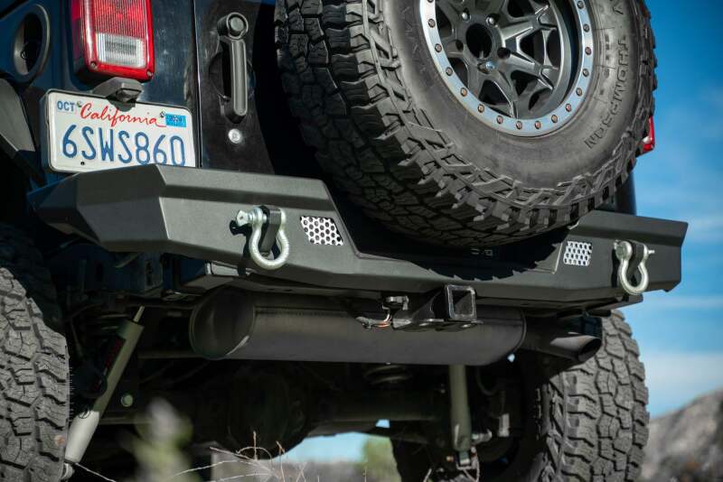 DV8 Offroad 07-18 Jeep Wrangler JK Full-Width Rear Bumper