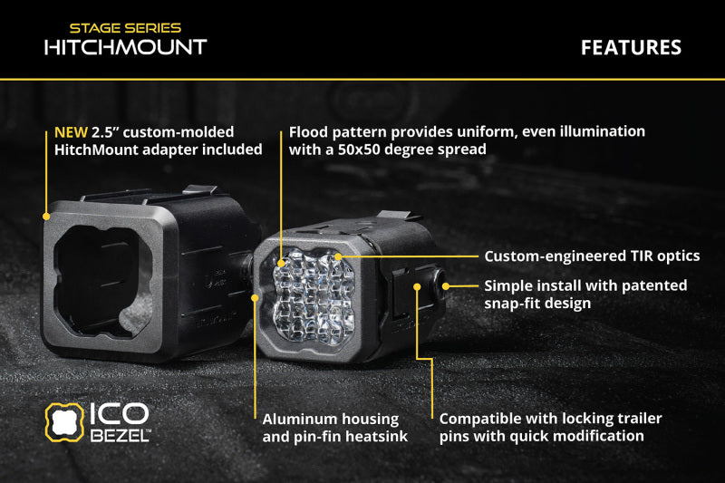 Diode Dynamics HitchMount LED Pod 4-Pin Reverse Kit C1 Sport