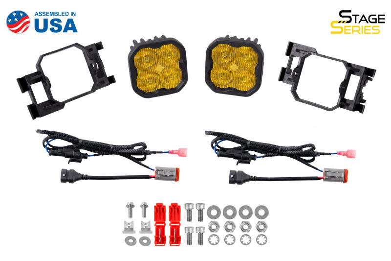 Diode Dynamics SS3 Max Type X Kit ABL - White SAE Fog