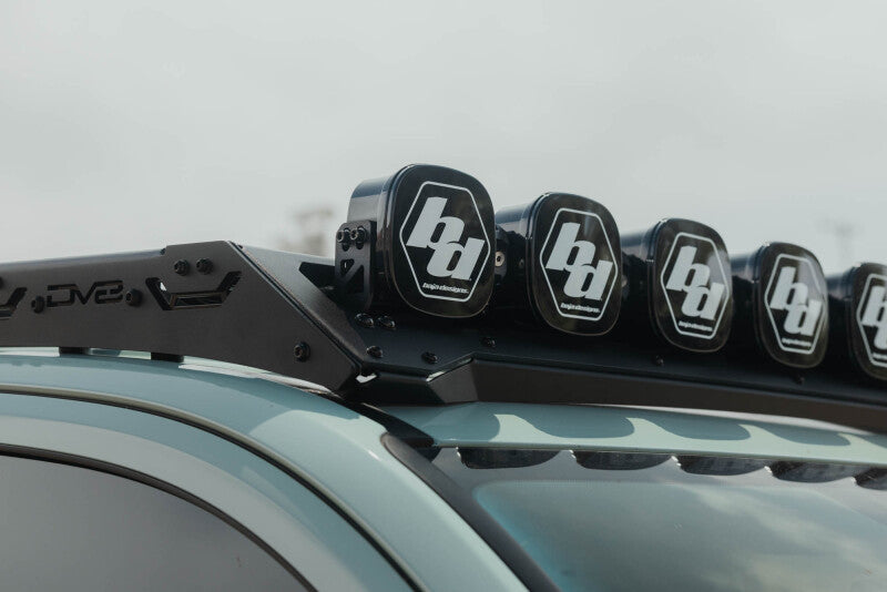 DV8 Offroad Baja Designs Linkable Lightbar Mount for DV8 Roof Rack Light Option