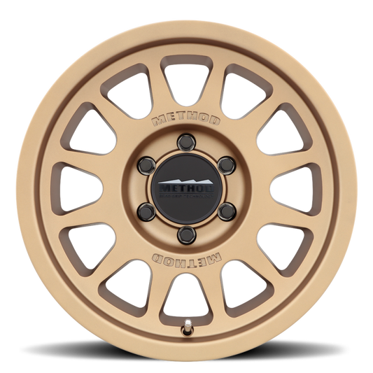 Method MR703 Bead Grip HD 18x9 +40mm Offset 6x5.5 95.25mm CB Method Bronze Wheel
