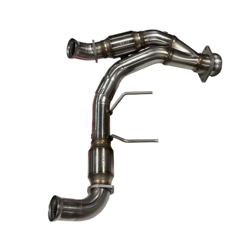 Kooks 21-23 Ford F150 Coyote V8 5.0L 1-7/8in SS Header w/ GREEN Catted Connection Pipe