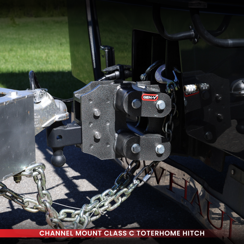 Gen-Y Victory Lane Torsion-Flex Channel Mount Class C Toterhome Hitch (2.5K-4K TW)