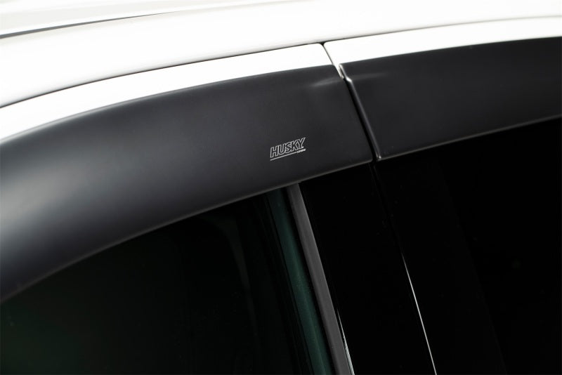 Husky Liners 07-18 Jeep Wrangler JKU Ventvisor Low Profile 4pc - Matte Black