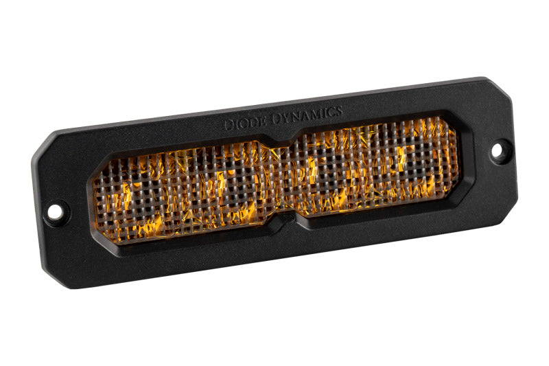 Diode Dynamics SS6 Pro Yellow Combo Flush ABL (single) 3000K