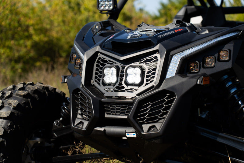 Diode Dynamics 17-24 Can-Am Maverick X3 Stage Series LED Grille Kit - Sport Yellow Combo
