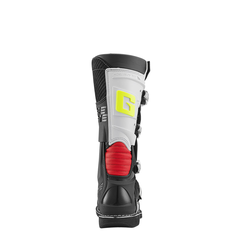 Gaerne GXJ Boot Black/White/Red Size Youth - 2