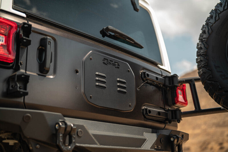 DV8 Offroad 18-25 Jeep Wrangler JL Body Mounted Tire Carrier
