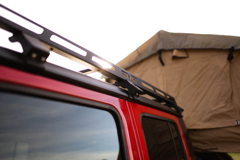 DV8 Offroad 07-18 Jeep Wrangler JK 4 DR / JL 2 DR & JT / 18+ Gladiator Roof Rack