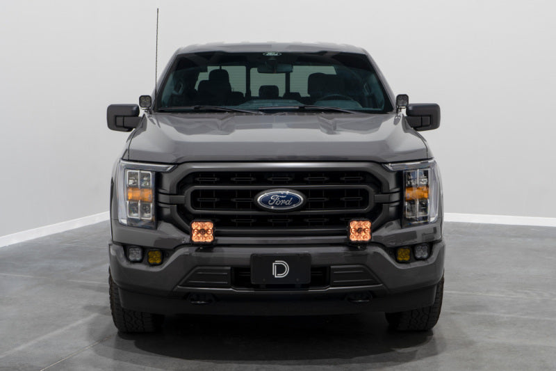 Diode Dynamics 21-22 Ford F-150 SS5 Bumper LED Pod Light Kit - Pro White Driving